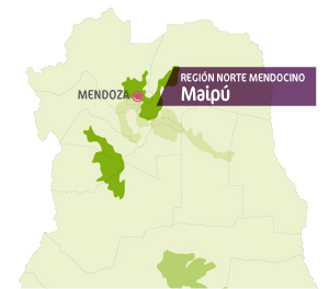 Mapa Maipú